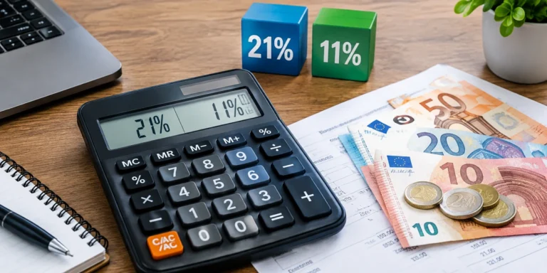 Calculator TVA 2026: adaugă sau scoate TVA de 21% și 11%, fără greșeala de 36 de lei
